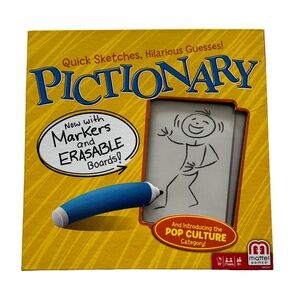 NEW! Pictionary Board Game by Mattel Games.
